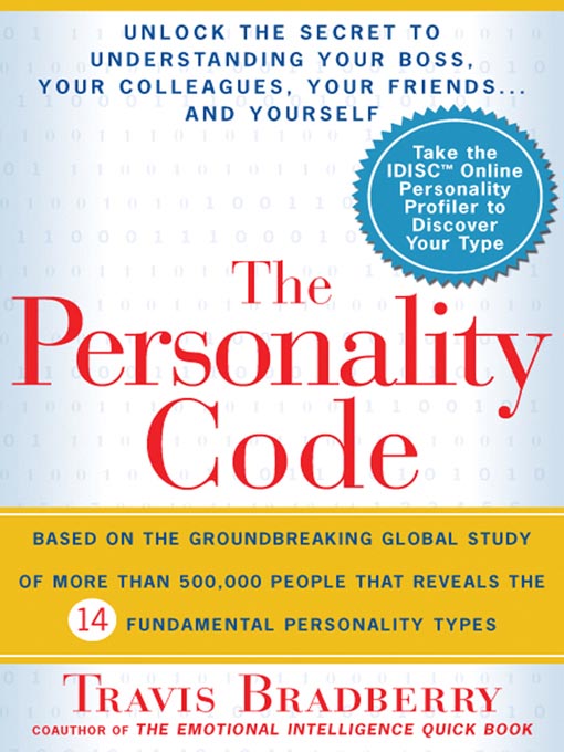 Title details for The Personality Code by Travis Bradberry - Available